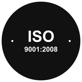 ISO 9001:2008 certified company